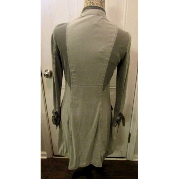 XCVI Galena Jacket Dress NWT Grey Full Zip Long Sleeve Womens Size XS - Picture 6 of 11